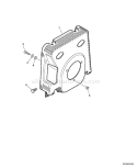 Page M Diagram and Parts List for PB-403H 09001001-09999999 Echo Leaf Blower / Vacuum