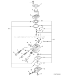 Part Location Diagram of A021000894 Echo Carburetor-c1m-k77