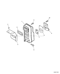 Part Location Diagram of A313000260 Echo Guide-Exhaust