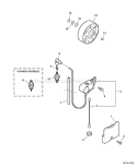 Part Location Diagram of 16202108260 Echo Lead-Ground