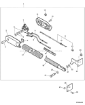 Page I Diagram and Parts List for PB-413H 02001001-02999999 Echo Leaf Blower / Vacuum