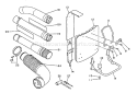 Page A Diagram and Parts List for PB-4500 0034075 and Below Echo Leaf Blower / Vacuum