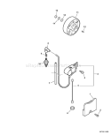 Page L Diagram and Parts List for PB-46LN  Echo Leaf Blower / Vacuum