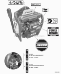 Page N Diagram and Parts List for PB-46LN  Echo Leaf Blower / Vacuum