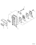 Page G Diagram and Parts List for PB-46LN  Echo Leaf Blower / Vacuum