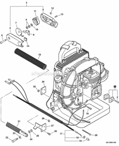 Hip_Mount_Throttle Diagram and Parts List for PB-500H P31312001001 - P31312999999 Echo Leaf Blower / Vacuum