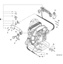 Part Location Diagram of P021015224 Echo Front Handle Assembly