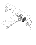 Page O Diagram and Parts List for PB-403H 09001001-09999999 Echo Leaf Blower / Vacuum