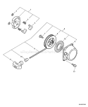 Page O Diagram and Parts List for PB-610 09001001-09999999 Echo Leaf Blower / Vacuum