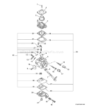 Page B Diagram and Parts List for PB-610 09001001-09999999 Echo Leaf Blower / Vacuum