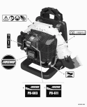 Page L Diagram and Parts List for PB-603 03001001-03999999 Echo Leaf Blower / Vacuum