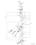 Page C Diagram and Parts List for PB-611 02001001-02999999 Echo Leaf Blower / Vacuum