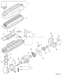 Page J Diagram and Parts List for PB-620H P04611001001-P04611999999 Echo Leaf Blower / Vacuum