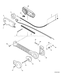 Part Location Diagram of 9114705025 Echo Screw 5x25-Tapping