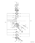 Page B Diagram and Parts List for PB-620H P04611001001-P04611999999 Echo Leaf Blower / Vacuum