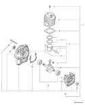 Page D Diagram and Parts List for PB-620 10001001-10999999 Echo Leaf Blower / Vacuum