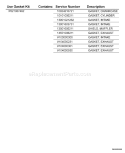Page H Diagram and Parts List for PB-620 10001001-10999999 Echo Leaf Blower / Vacuum