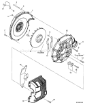Page F Diagram and Parts List for PB-620 10001001-10999999 Echo Leaf Blower / Vacuum