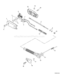 Part Location Diagram of V451000280 Echo Spring-Tension