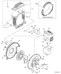 Part Location Diagram of A190000112 Echo Cover-engine