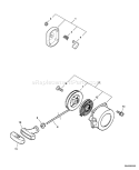 Page N Diagram and Parts List for PB-650 03001001-03999999 Echo Leaf Blower / Vacuum
