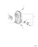 Part Location Diagram of A313000311 Echo Guide, Exhaust Pb-770