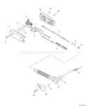 Page G Diagram and Parts List for PB-651H 07001237 - 07999999 Echo Leaf Blower / Vacuum