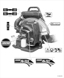 Page J Diagram and Parts List for PB-751H 07001201 - 07999999 Echo Leaf Blower / Vacuum