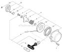 Starter Diagram and Parts List for PB-770T P03012001001-P03012999999 Echo Leaf Blower / Vacuum