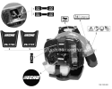 Labels Diagram and Parts List for PB-770T P03012001001-P03012999999 Echo Leaf Blower / Vacuum