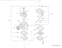 Carburetor - Wyk-345 Diagram and Parts List for PB-770T P05311001001-P05311999999 Echo Leaf Blower / Vacuum