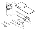 Part Location Diagram of 89600000630 Echo Tool Set