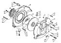 Page I Diagram and Parts List for PB-9 After S/N 001001 Echo Leaf Blower / Vacuum