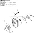 Page C Diagram and Parts List for PE-200 07001001 - 07001032 Echo Edger