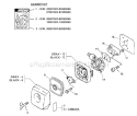 Page G Diagram and Parts List for PE-200 07001001 - 07001032 Echo Edger