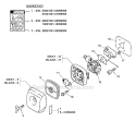 Page G Diagram and Parts List for PE-200 07001033 - 07999999 Echo Edger