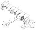 Page H Diagram and Parts List for PE-200 07001033 - 07999999 Echo Edger
