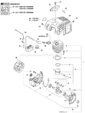 Page B Diagram and Parts List for PE-200 09001001 - 09999999 Echo Edger