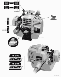 Part Location Diagram of X503001400 Echo Label - Model-Pe-201