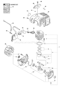 Page B Diagram and Parts List for PE-201 02001001 - 02999999 Echo Edger