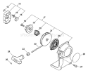 Page J Diagram and Parts List for PE-200 07001033 - 07999999 Echo Edger