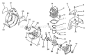 Page D Diagram and Parts List for PE-2201A  Echo Edger