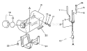 Page E Diagram and Parts List for PE-2201A  Echo Edger