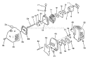 Page G Diagram and Parts List for PE-2201A  Echo Edger