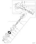 Page K Diagram and Parts List for PE-225 S78813001001 - S78813999999 Echo Edger