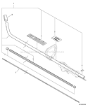 Part Location Diagram of C050001280 Echo Main Pipe Asy