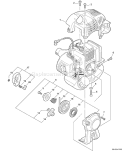 Page D Diagram and Parts List for PE-225 S78813001001 - S78813999999 Echo Edger