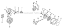 Page H Diagram and Parts List for PE-2400 001001-008000 Echo Edger