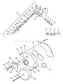 Page D Diagram and Parts List for PE-2400 008001-018099 Echo Edger