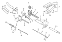 Page B Diagram and Parts List for PE-2400 018100-040060 Echo Edger
